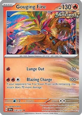 Gouging Fire - 038/191 — Deck Exclusives