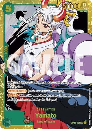 Yamato (OP01-121) (Reprint) — Premium Booster -The Best-