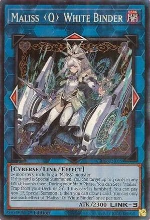 Maliss Q White Binder (CR) — Crossover Breakers