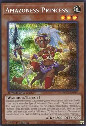 Amazoness Princess (PSR) — Speed Duel: Battle City Finals