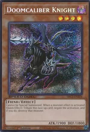 Doomcaliber Knight (PSR) — Speed Duel: Battle City Finals