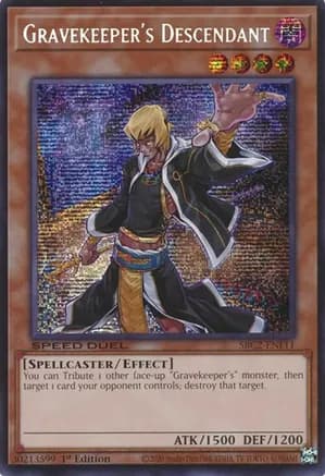 Gravekeeper's Descendant (PSR) — Speed Duel: Battle City Finals