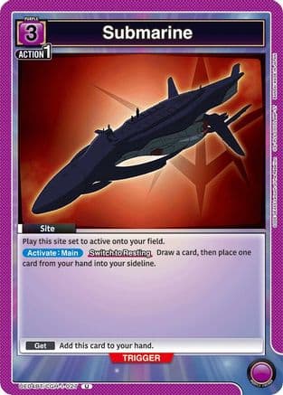 Submarine — UE04BT: CODE GEASS: Lelouch of the Rebellion