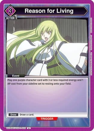 Reason for Living — UE04BT: CODE GEASS: Lelouch of the Rebellion