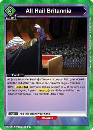 All Hail Britannia — UE04BT: CODE GEASS: Lelouch of the Rebellion