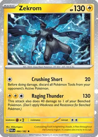 Zekrom - 066/182 (Cosmos Holo) — Miscellaneous Cards & Products