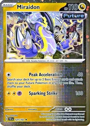 Miraidon - 121/162 (Cosmos Holo) — Miscellaneous Cards & Products