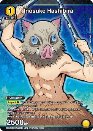 Inosuke Hashibira — Union Arena Promotion Cards