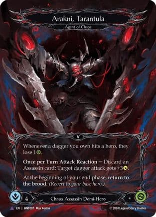 Arakni, Tarantula (Marvel) — The Hunted