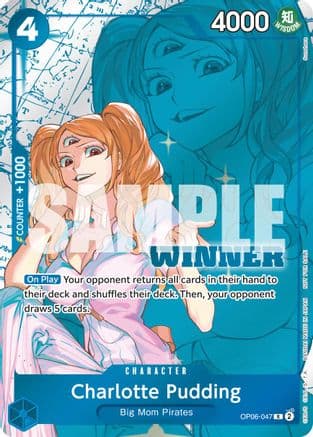 Charlotte Pudding (Winner Pack 2025 Vol. 1) — One Piece Promotion Cards