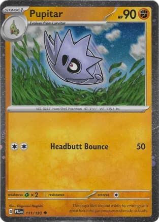Pupitar - 111/193 (Cosmo Foil) — Miscellaneous Cards & Products
