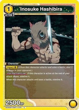 Inosuke Hashibira (015) — UE05BT: Demon Slayer: Kimetsu no Yaiba