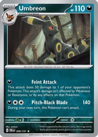 Umbreon — SV: Prismatic Evolutions