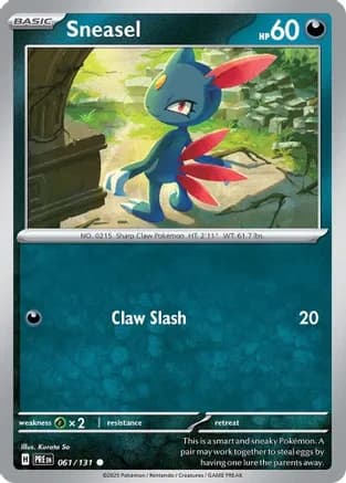 Sneasel — SV: Prismatic Evolutions