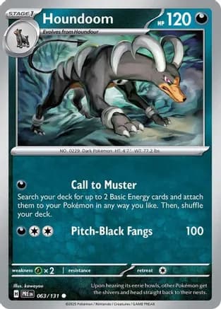 Houndoom — SV: Prismatic Evolutions
