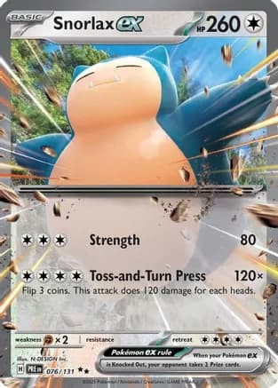 Snorlax ex — SV: Prismatic Evolutions