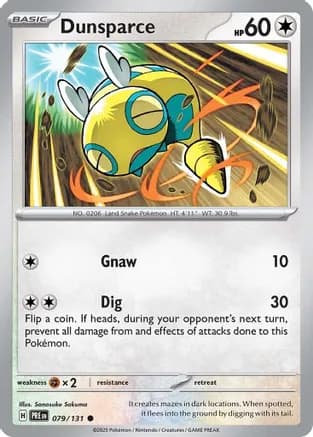 Dunsparce — SV: Prismatic Evolutions