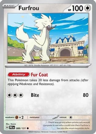 Furfrou — SV: Prismatic Evolutions