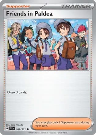 Friends in Paldea - 109/131 — SV: Prismatic Evolutions