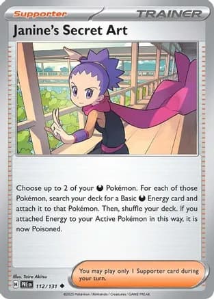 Janine's Secret Art - 112/131 — SV: Prismatic Evolutions