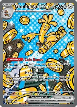 Gholdengo ex — SV: Prismatic Evolutions