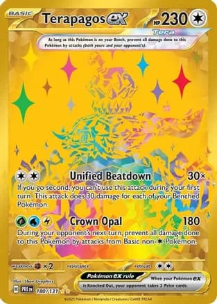 Terapagos ex - 180/131 — SV: Prismatic Evolutions