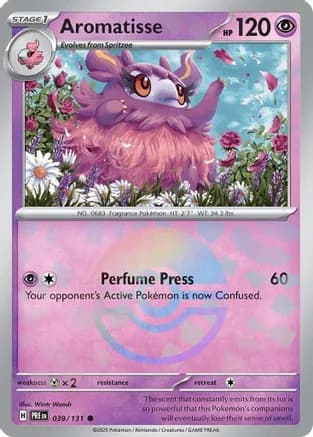 Aromatisse (Poke Ball Pattern) — SV: Prismatic Evolutions