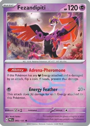 Fezandipiti (Poke Ball Pattern) — SV: Prismatic Evolutions