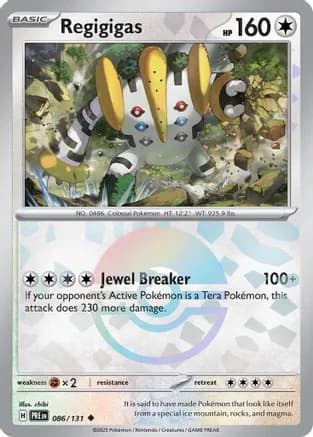Regigigas (Poke Ball Pattern) — SV: Prismatic Evolutions