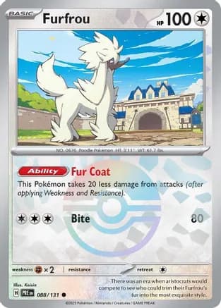Furfrou (Poke Ball Pattern) — SV: Prismatic Evolutions