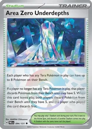 Area Zero Underdepths (Poke Ball Pattern) — SV: Prismatic Evolutions