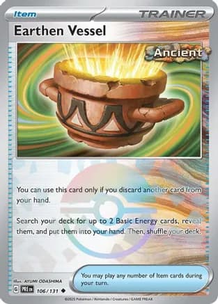 Earthen Vessel (Poke Ball Pattern) — SV: Prismatic Evolutions
