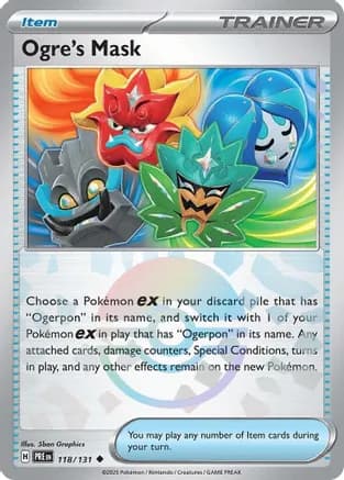 Ogre's Mask (Poke Ball Pattern) — SV: Prismatic Evolutions