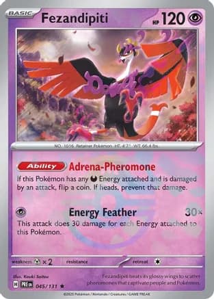 Fezandipiti (Master Ball Pattern) — SV: Prismatic Evolutions