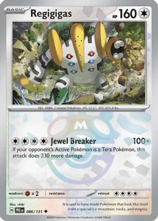Regigigas (Master Ball Pattern) — SV: Prismatic Evolutions