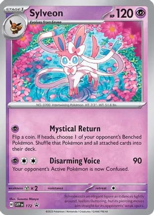 Sylveon - 172 (Cosmos Holo) — SV: Scarlet & Violet Promo Cards