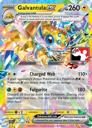 Galvantula ex - 051/142 — Prize Pack Series Cards