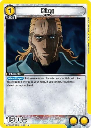 King (003) — UE06BT: One Punch Man