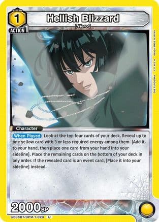 Hellish Blizzard (020) — UE06BT: One Punch Man