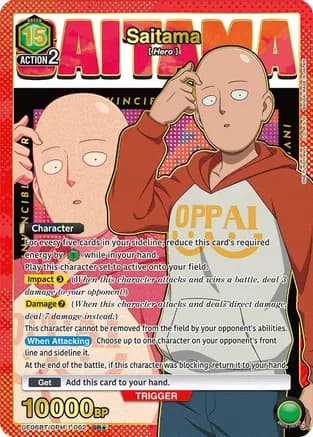 Saitama (062) (SR*) — UE06BT: One Punch Man