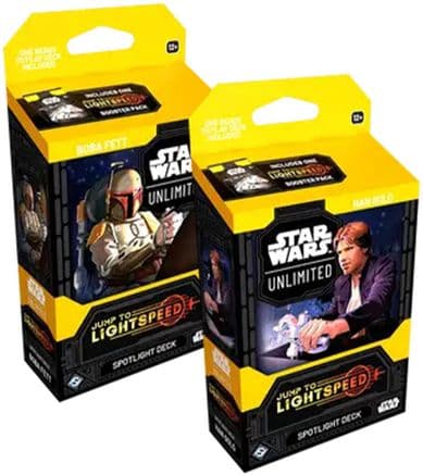 Jump to Lightspeed - Spotlight Deck Pair: Boba Fett & Han Solo — Jump to Lightspeed