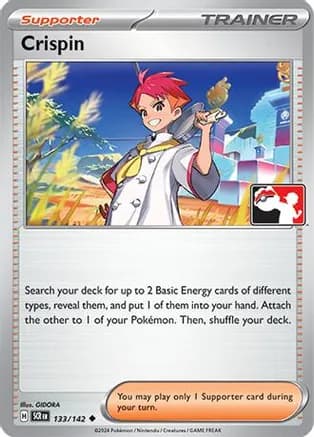 Crispin - 133/142 — Prize Pack Series Cards