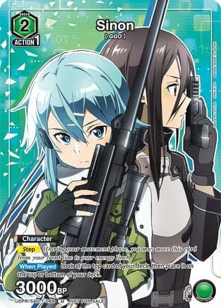 Sinon — Union Arena Promotion Cards