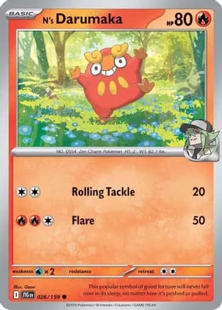 N's Darumaka — SV09: Journey Together