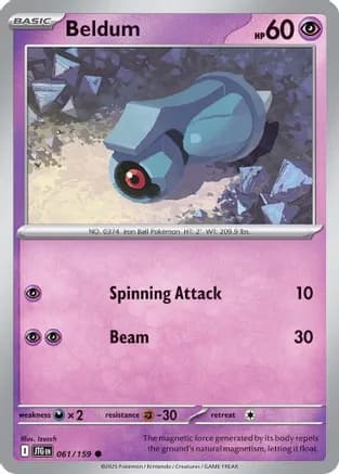 Beldum — SV09: Journey Together