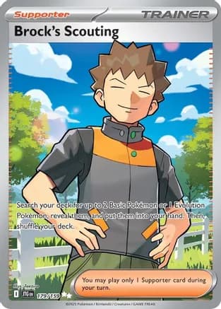 Brock's Scouting - 179/159 — SV09: Journey Together