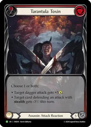 Tarantula Toxin - FAB315 — Flesh and Blood: Promo Cards