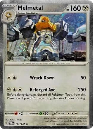 Melmetal - 104/142 (Cosmos Holo) — Miscellaneous Cards & Products