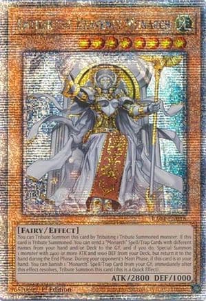 Ehther the Heavenly Monarch (Quarter Century Secret Rare) — Quarter Century Stampede