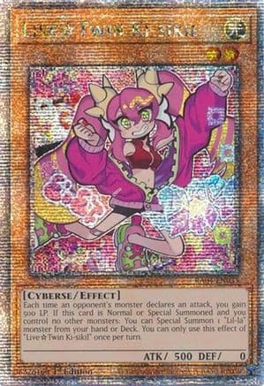 Live Twin Ki-sikil (Quarter Century Secret Rare) — Quarter Century Stampede